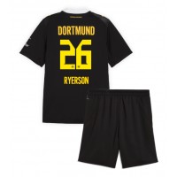 Dječji Nogometni Dres Borussia Dortmund Julian Ryerson #26 Gostujuci 2026-27 Kratak Rukav (+ Kratke hlače)